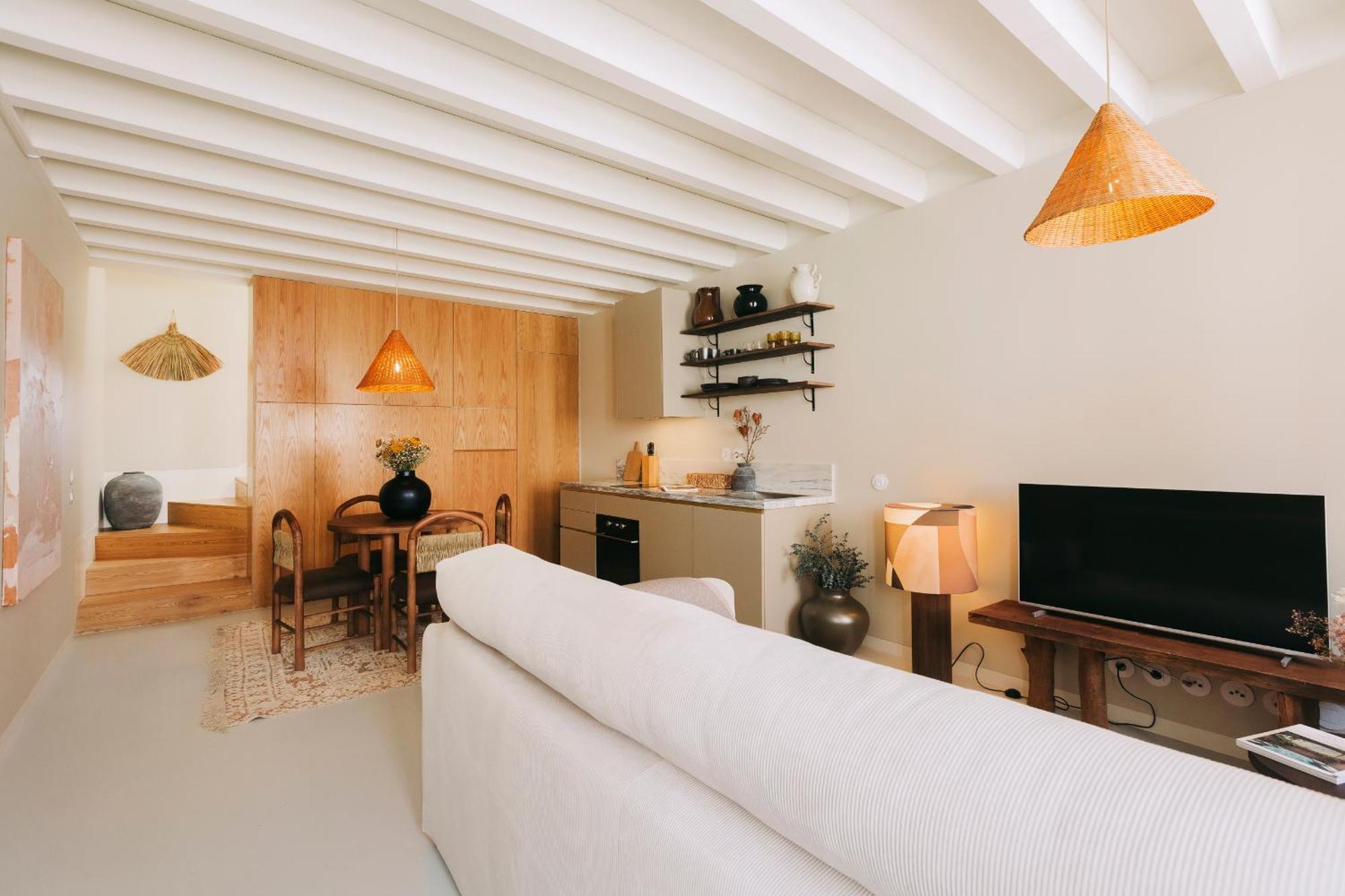 Village Aparthotel By Boa ポルト 部屋 写真 Interior of a typical apartment